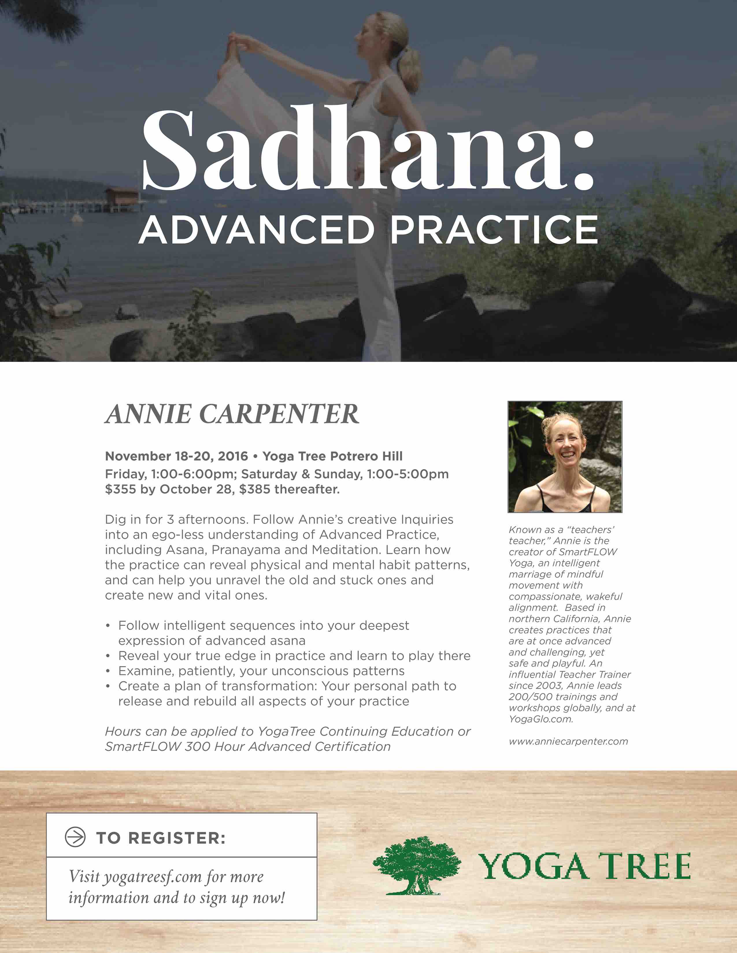 Sadhana Advanced Practice Yoga Tree